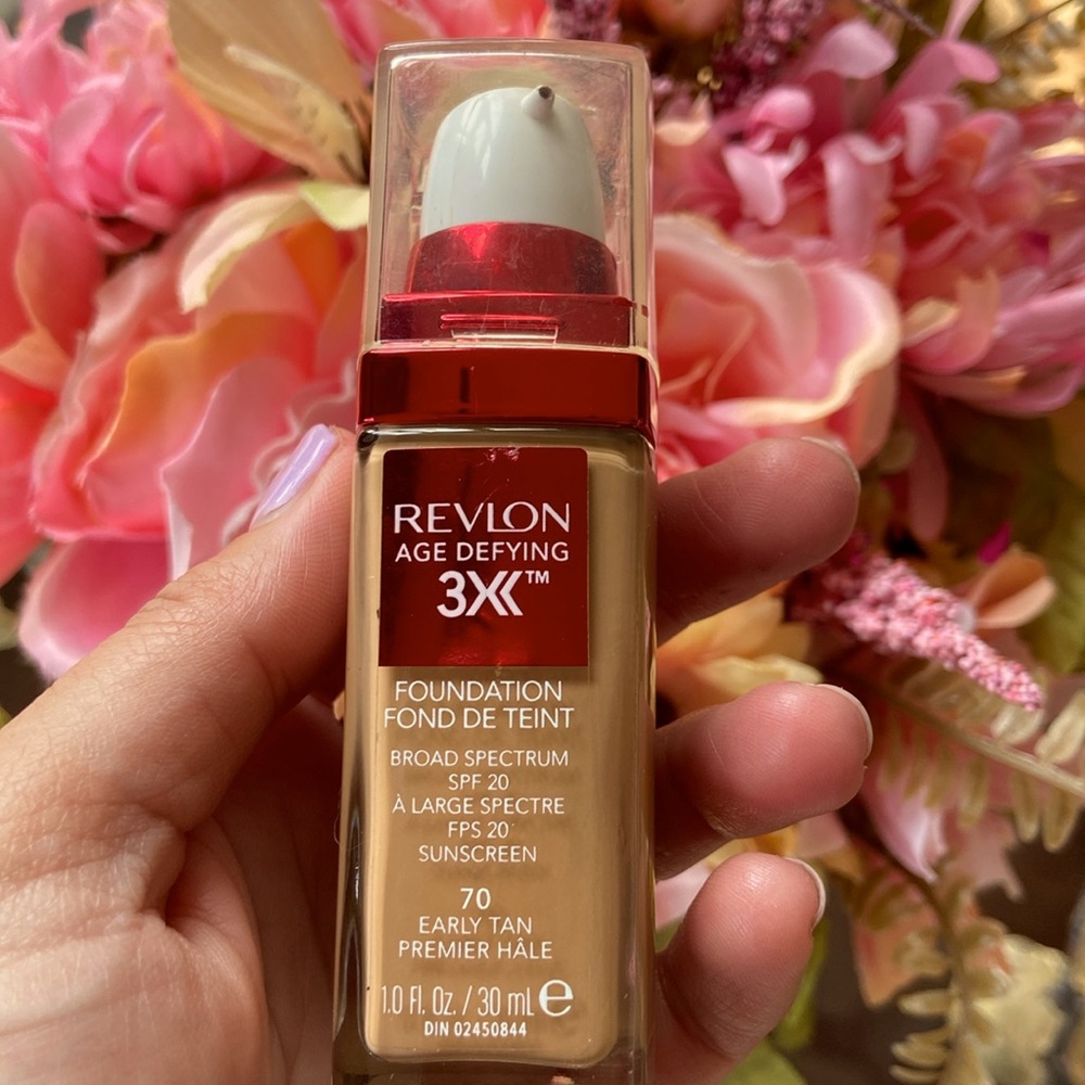 Revlon age defying foundation with SPF 20